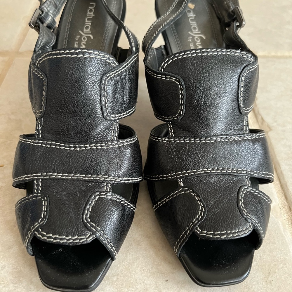 Natural Soul by Naturalizer Black Heel 7M